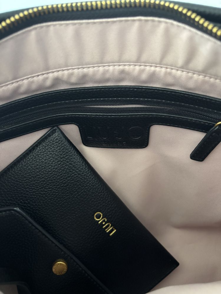 Torba Liu Jo shopper/ na ramie