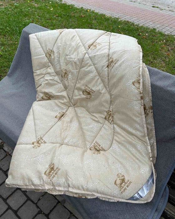 Зимова Ковдра з овечої вовни, Усі Розміри.