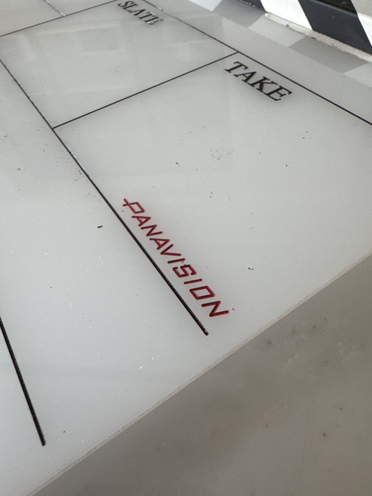 Oryginalny Klaps Panavision