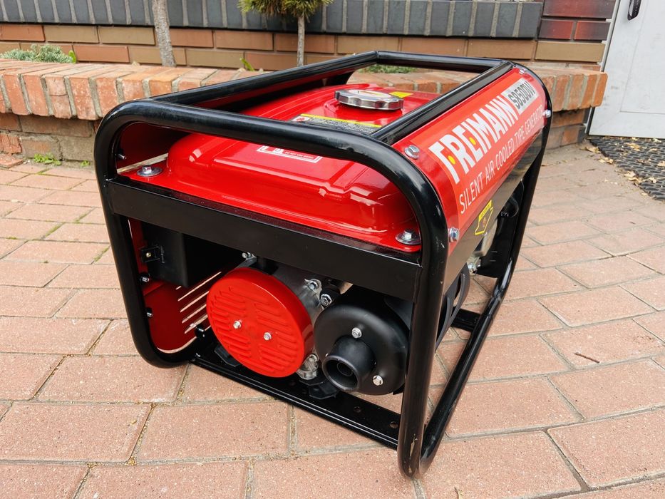 Nowy agregat prądotwórczy trójfazowy Freimann 6,5kW s8500  230v 380v