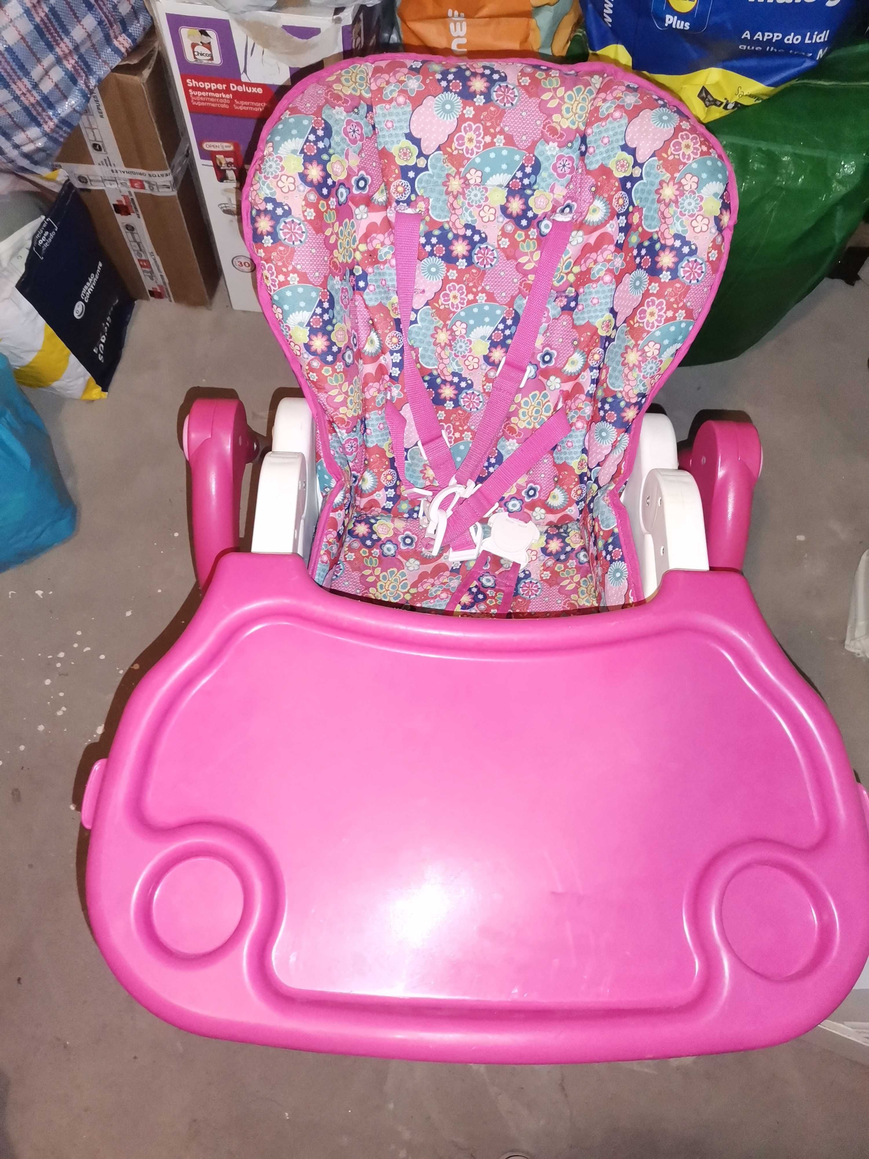 Cadeira de refeição de bebé  tuc tuc menina