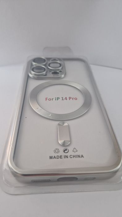 Metallic Magsafe Case do Iphone 14 Pro Srebrny
