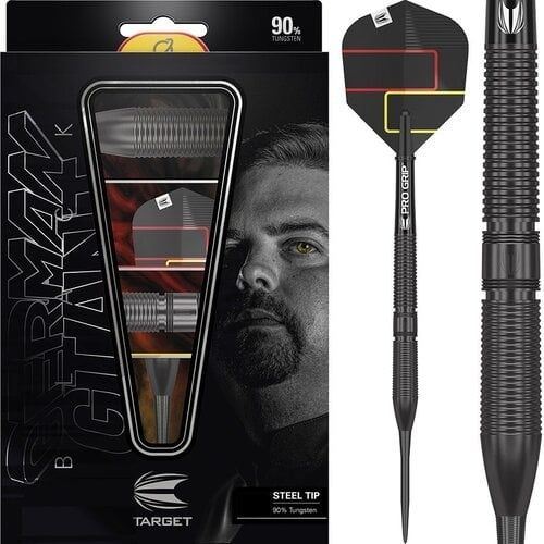 Lotki do darta Target Gabriel Clemens Black 90% 21 gr. Cała lotka 23g