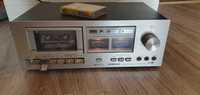 Magnetofon kasetowy Pioneer CT - F 500 srebrny Vintage Retro