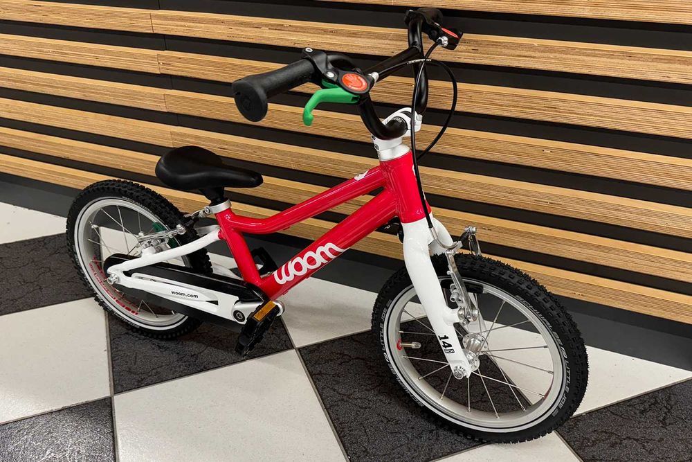 Rower dziecięcy woom 2 GO  różowy 2025 - rowery woom KRAKÓW