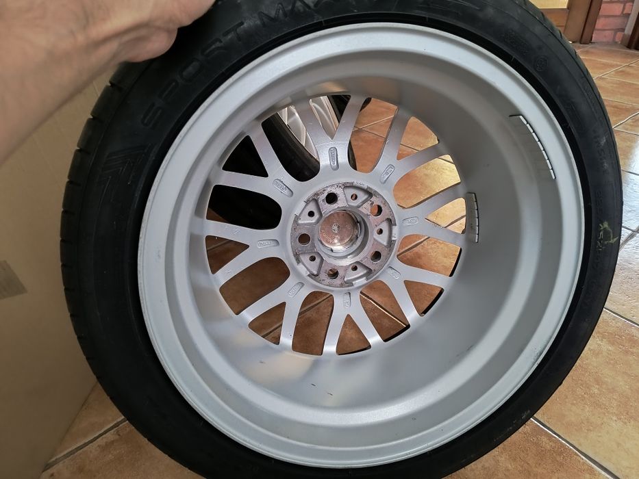 4x felgi aluminiowe 17" ASA REVOLUTION + opony letnie DUNLOP 225/45