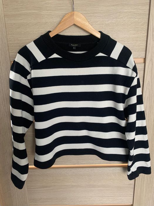 Sweter Massimo Dutti bawełna roz S