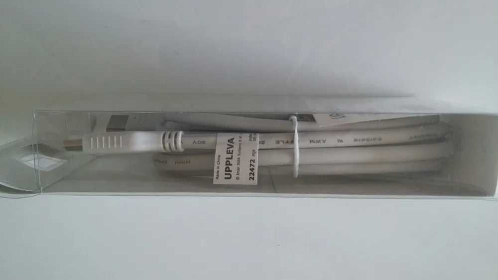 IKEA UPPLEVA Kabel HDMI HIGH SPEED with ETHERNET do tv telewizora Nowy