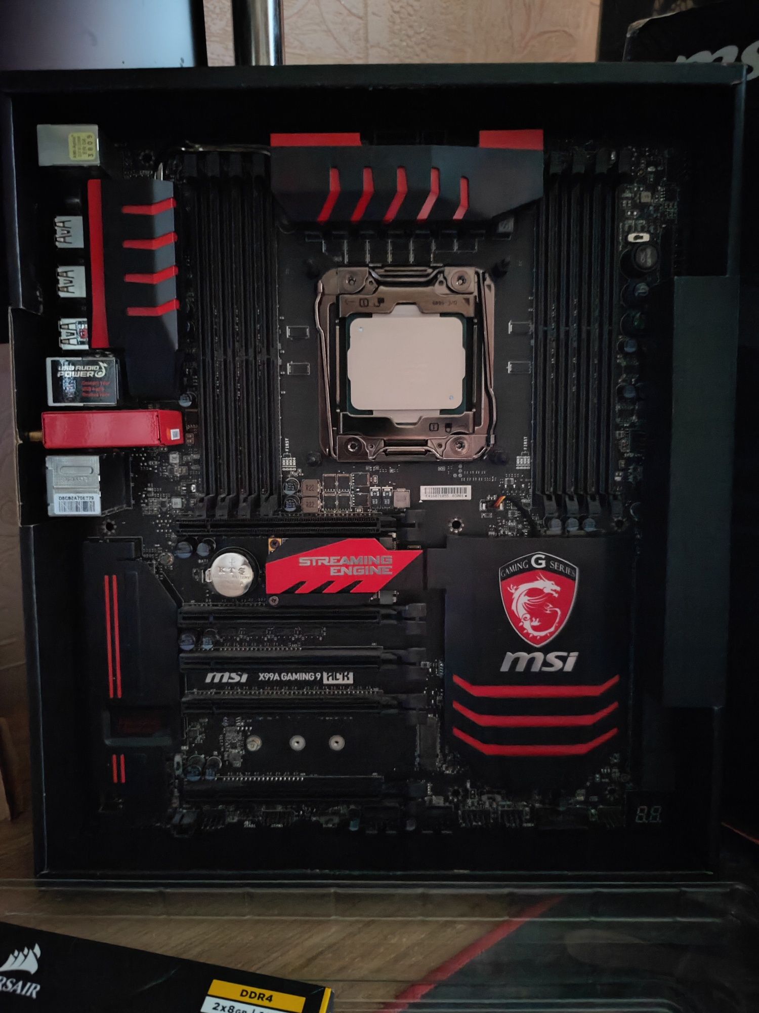 Комп'ютер, MSI x99A gaming 9 ACK, E5-2696v3, Corsair Vengeance ddr4