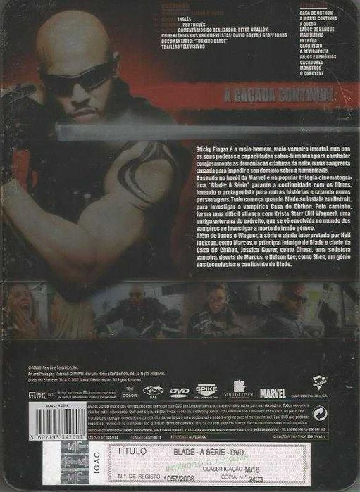 BLADE: a Série Completa (edição caixa metálica - 4 DVD) (2006)