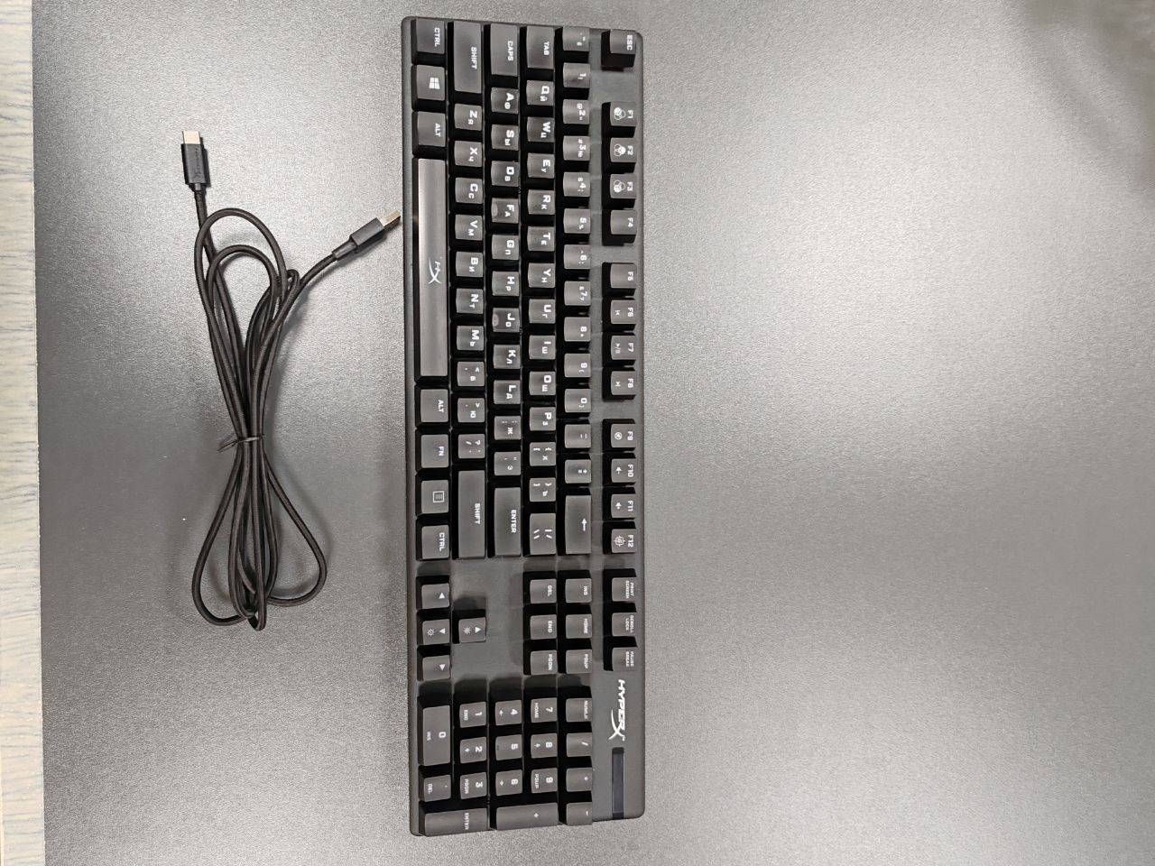 Продам клавіатуру HyperX Alloy Origins TKL Red RGB