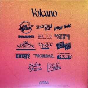Jungle ‎– Volcano. Vinyl Orange / White Split assinado