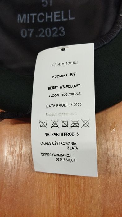 Beret wojsk specjalnych 57