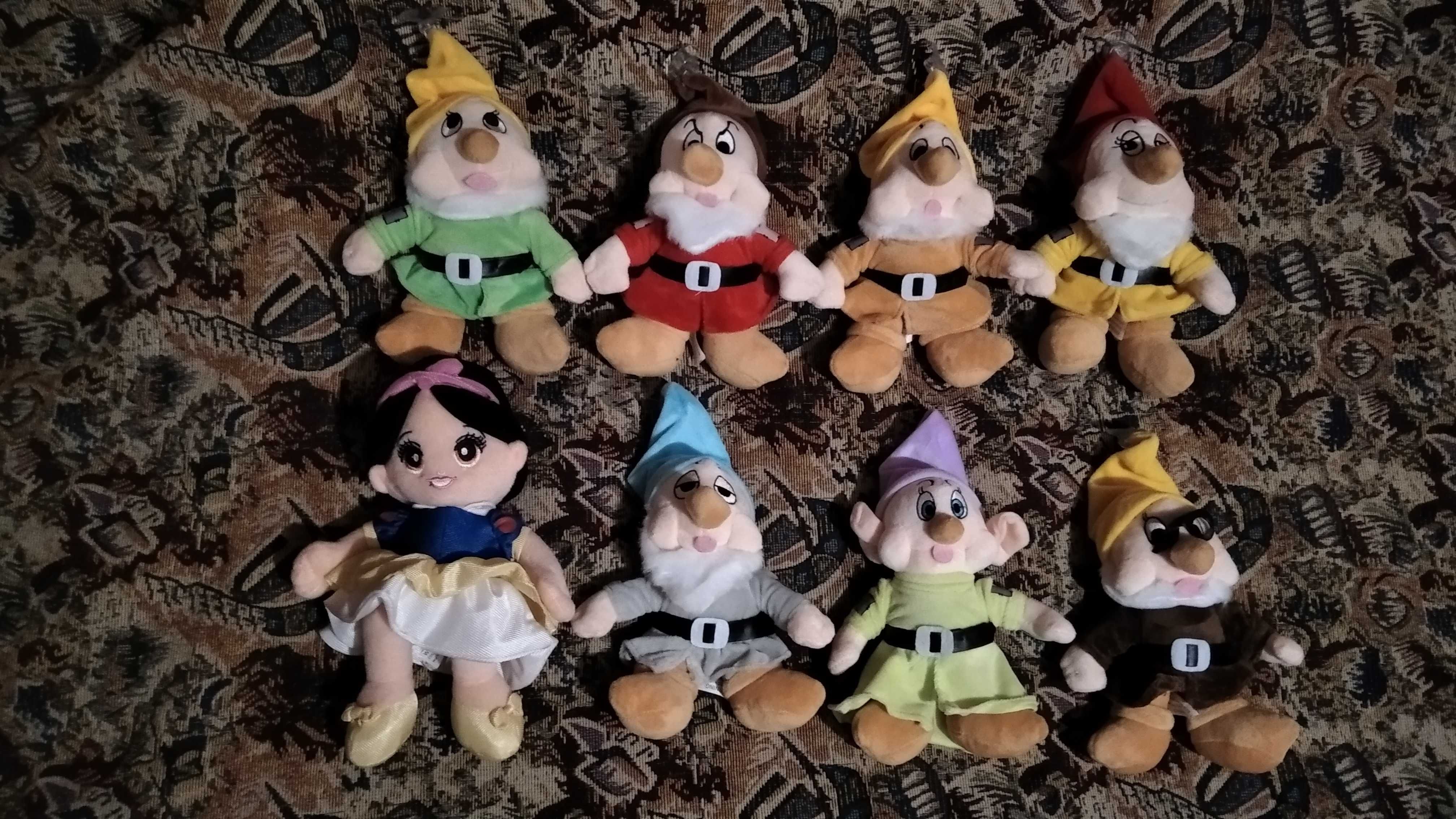 Белоснежка и семь белых гномов snow white Дисней Disney