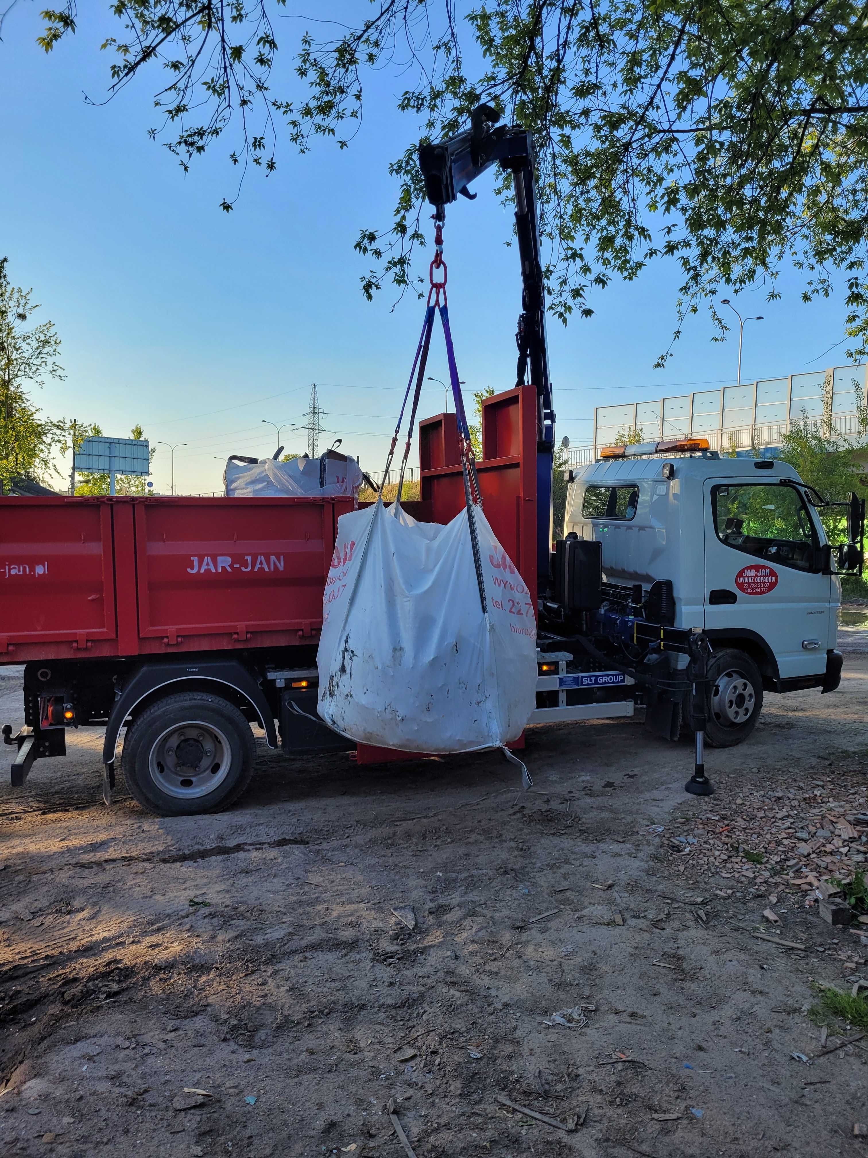 Najtańszy Wywóz Gruzu Warszawa i okolice Kontenery/Worki Big Bag