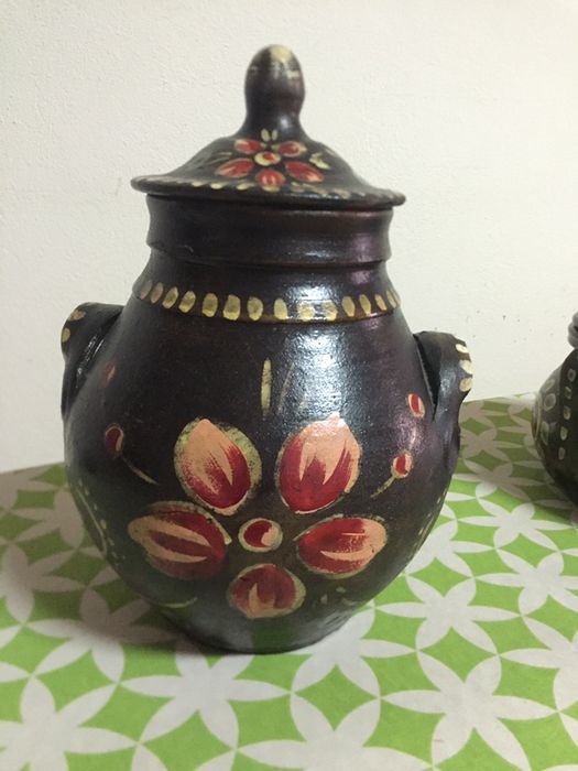 Pote e jarro da casa mimoso, olaria de Juncais