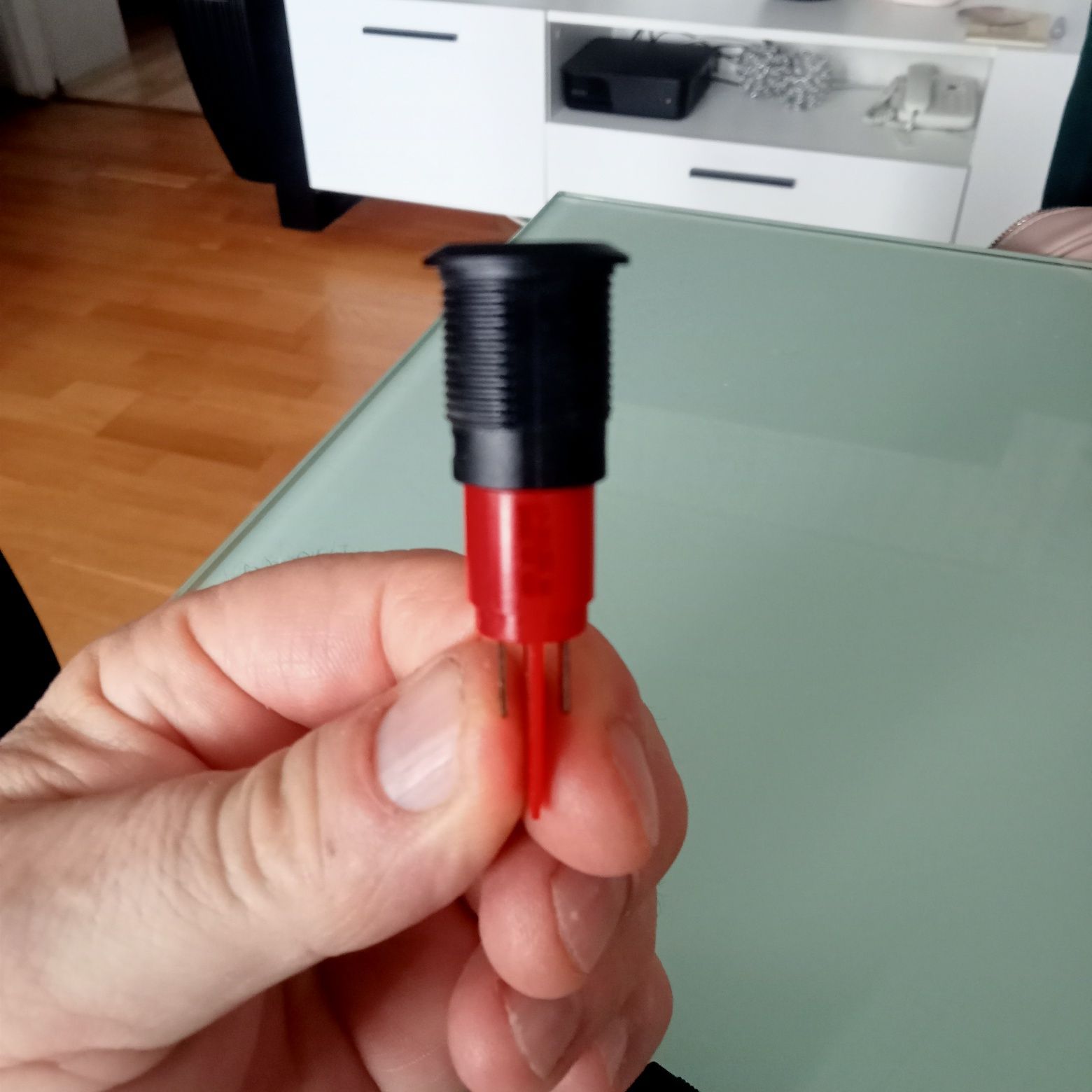 Kontrolki LED czerwona barwa 12 volt do zabawek, motocykli rowerów ele