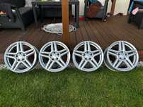 Ładne alufelgi 17 cali UNIWHEELS 5X112 ET 36 Audi, VW, Skoda, Mercedes