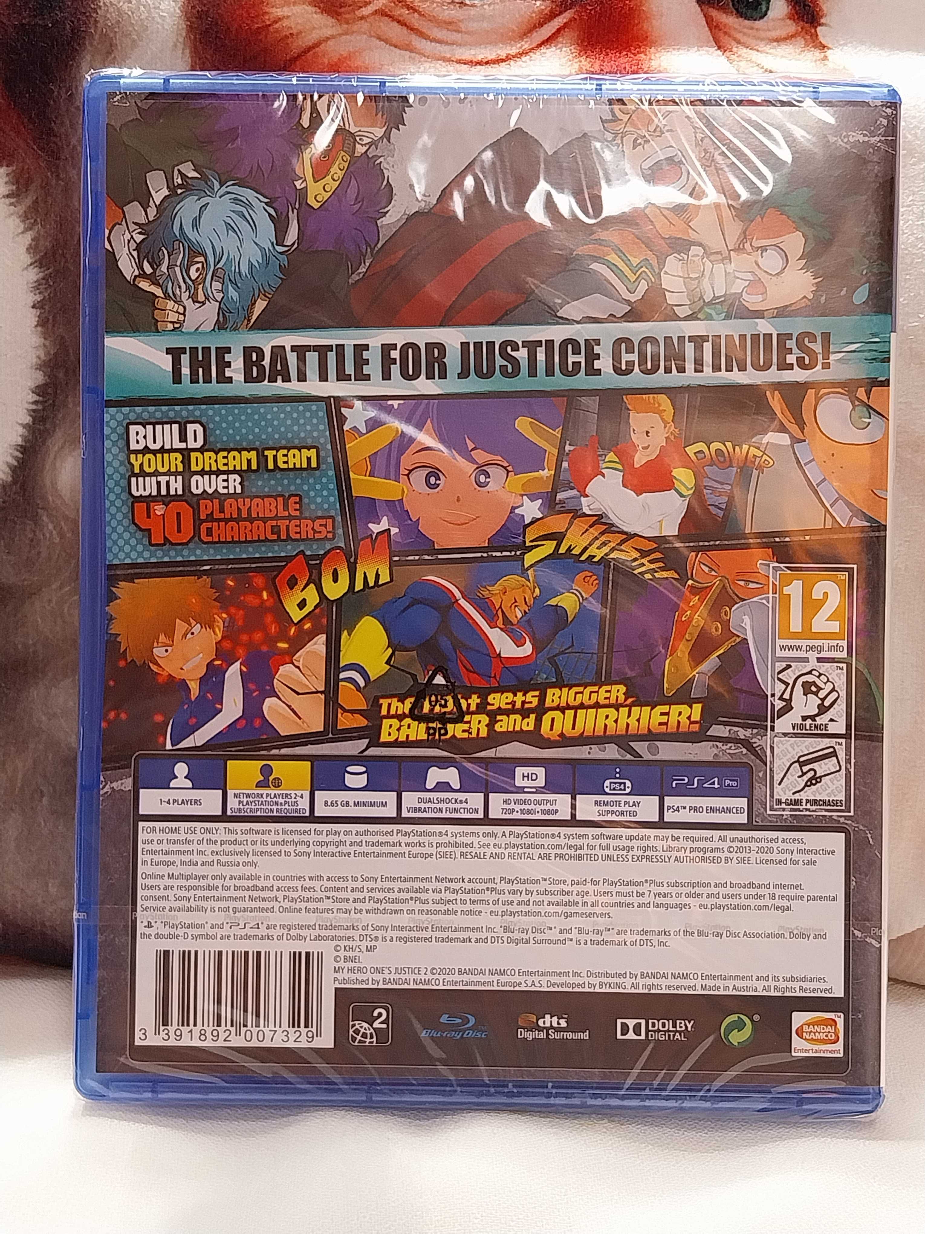 My hero one's justice 2 PS4 novo
