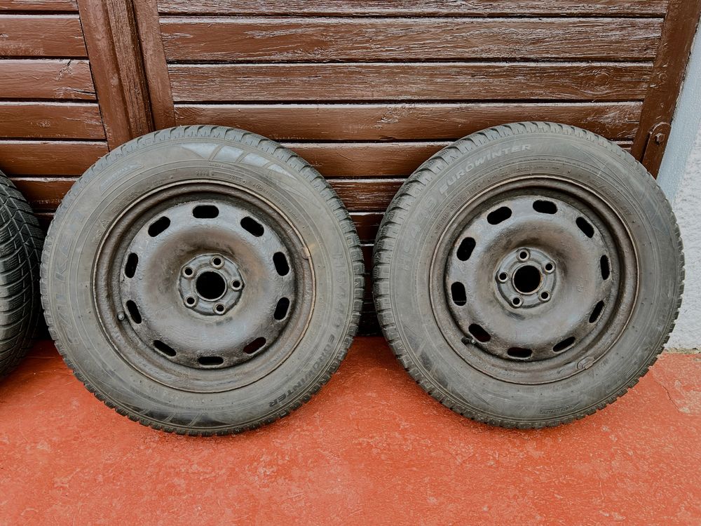 4 x Falken 195/65 R15 91T (felgi i opony zimowe)