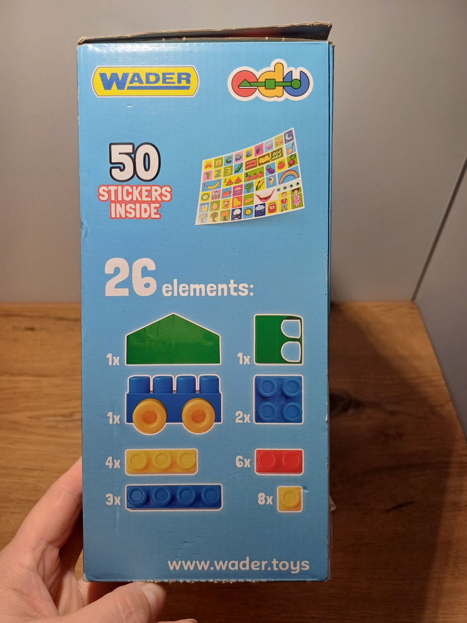 Klocki plastikowe Wader