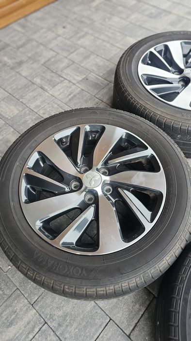 Zadbane Alufelgi Mitsubishi ASX 215/60/17 Lato 7mm Dot4724