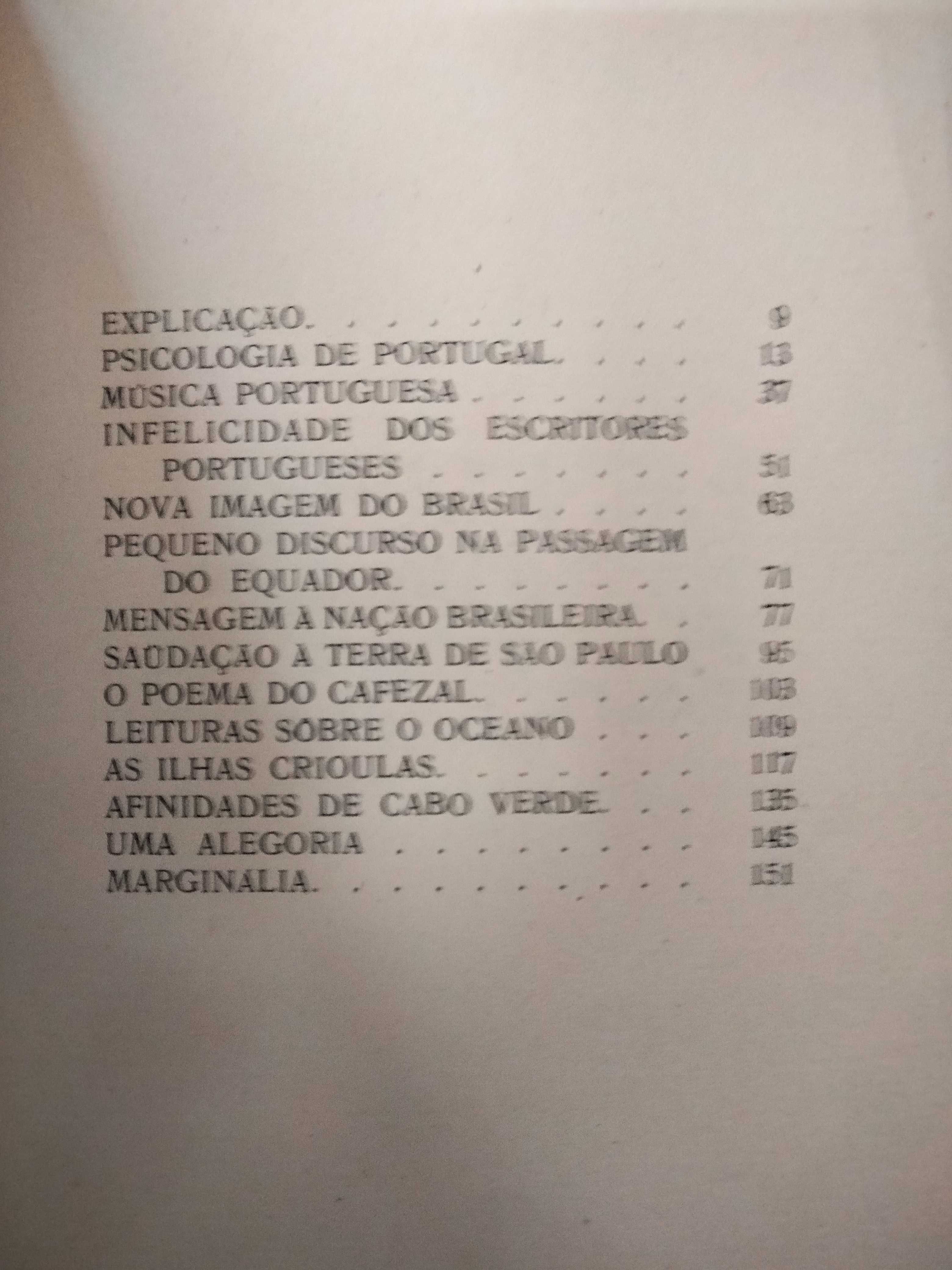 Psicologia de Portugal e Outros Ensaios - Osório de Oliveira