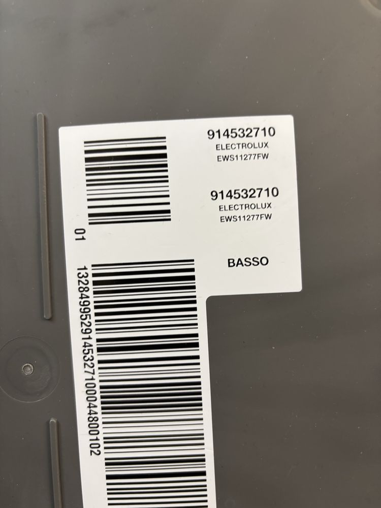 Programator do pralki Elektrolux EWS 11277FW