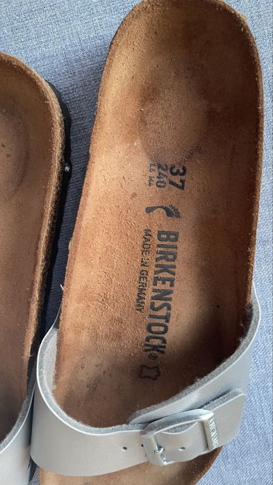 Шльопанці BIRKENSTOCK (Німеччина),р. 37, ідеальний стан