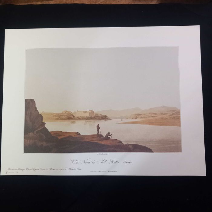 Gravura de Vila Nova de Mil Fontes