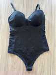 Wyszczuplające modelujące body 95DD George czarne