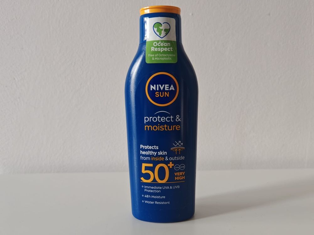 NIVEA SUN Protect & Moisture SPF 50, 200 ml. Okazja.