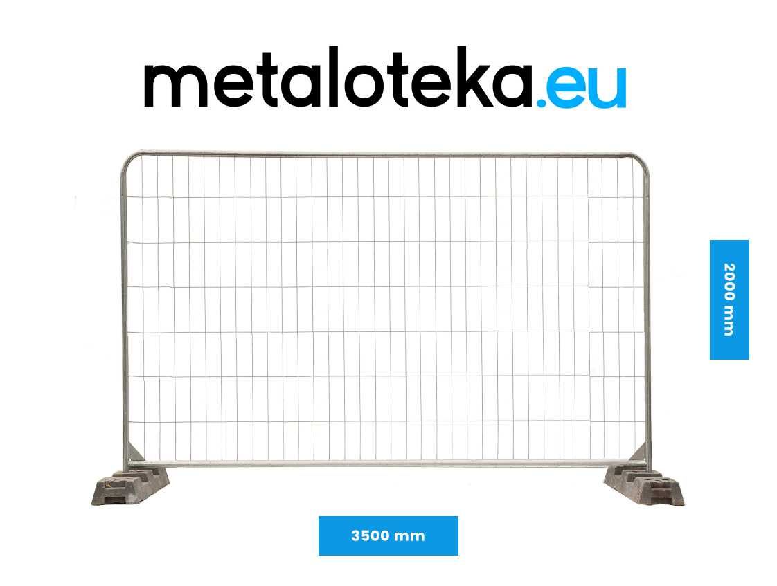 Ogrodzenia Tymczasowe budowlane przęsło Panel barierka Siatka leśna