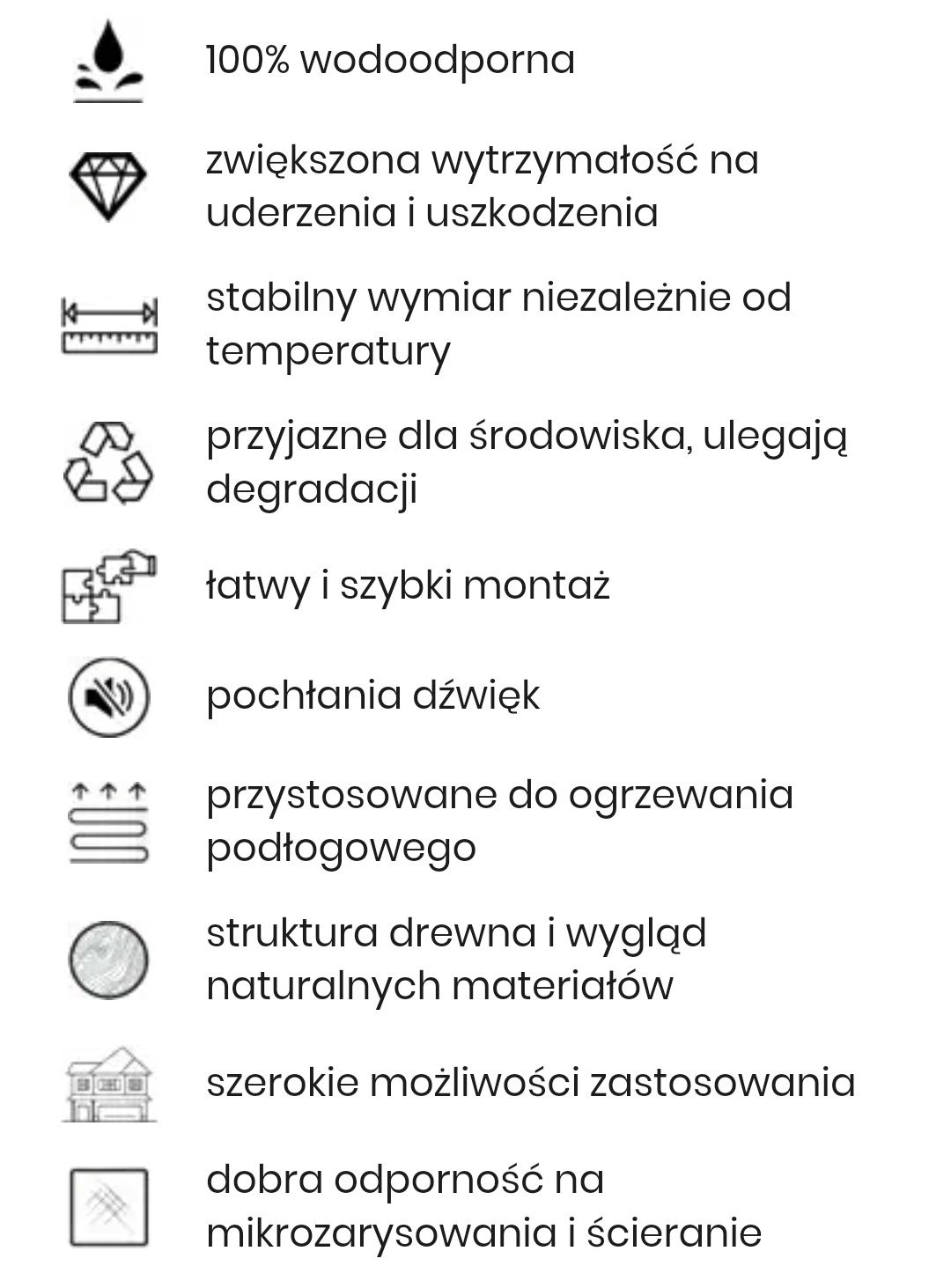 Panele podłogowe  SPC idealne na ogrzewanie podłogowe