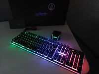 Ігрова бездротова клавіатура+миша REDThunder K10 BT, RGB-підсвітка