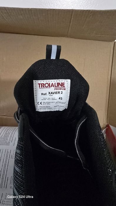 Sapato de trabalho EPI, novo