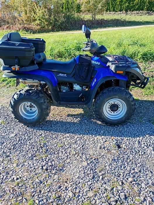 Quad linhai 300 4x4 zarejestrowany kat.b orgynał full opcja wciągarka