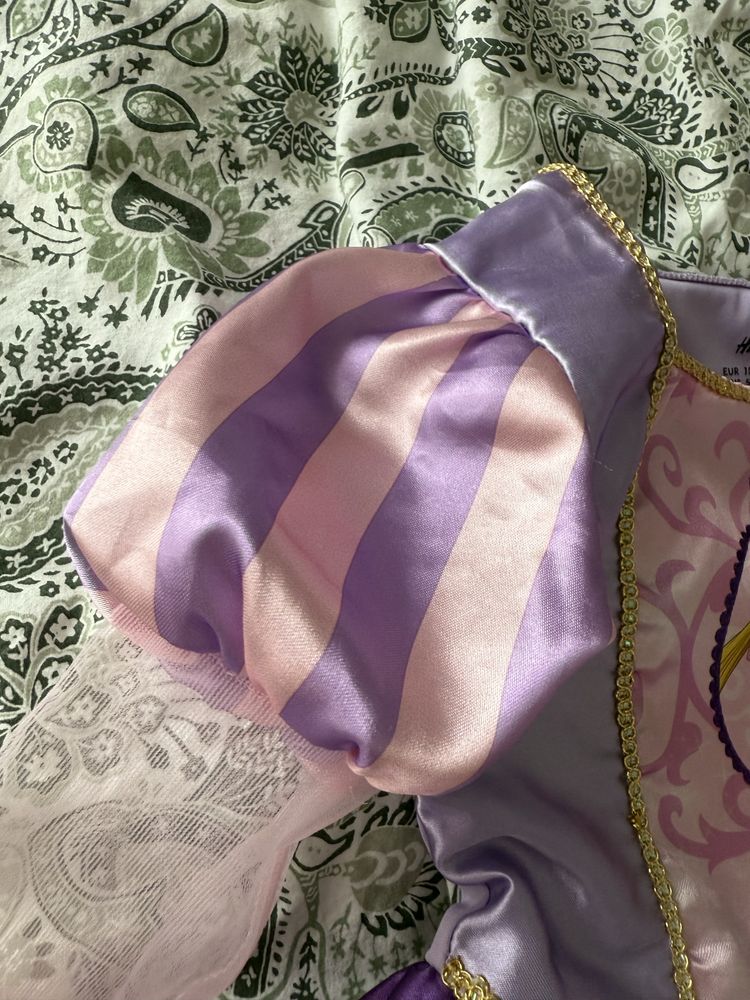 Kostium przebranie księżniczka Roszpunka H&M r. 110/116