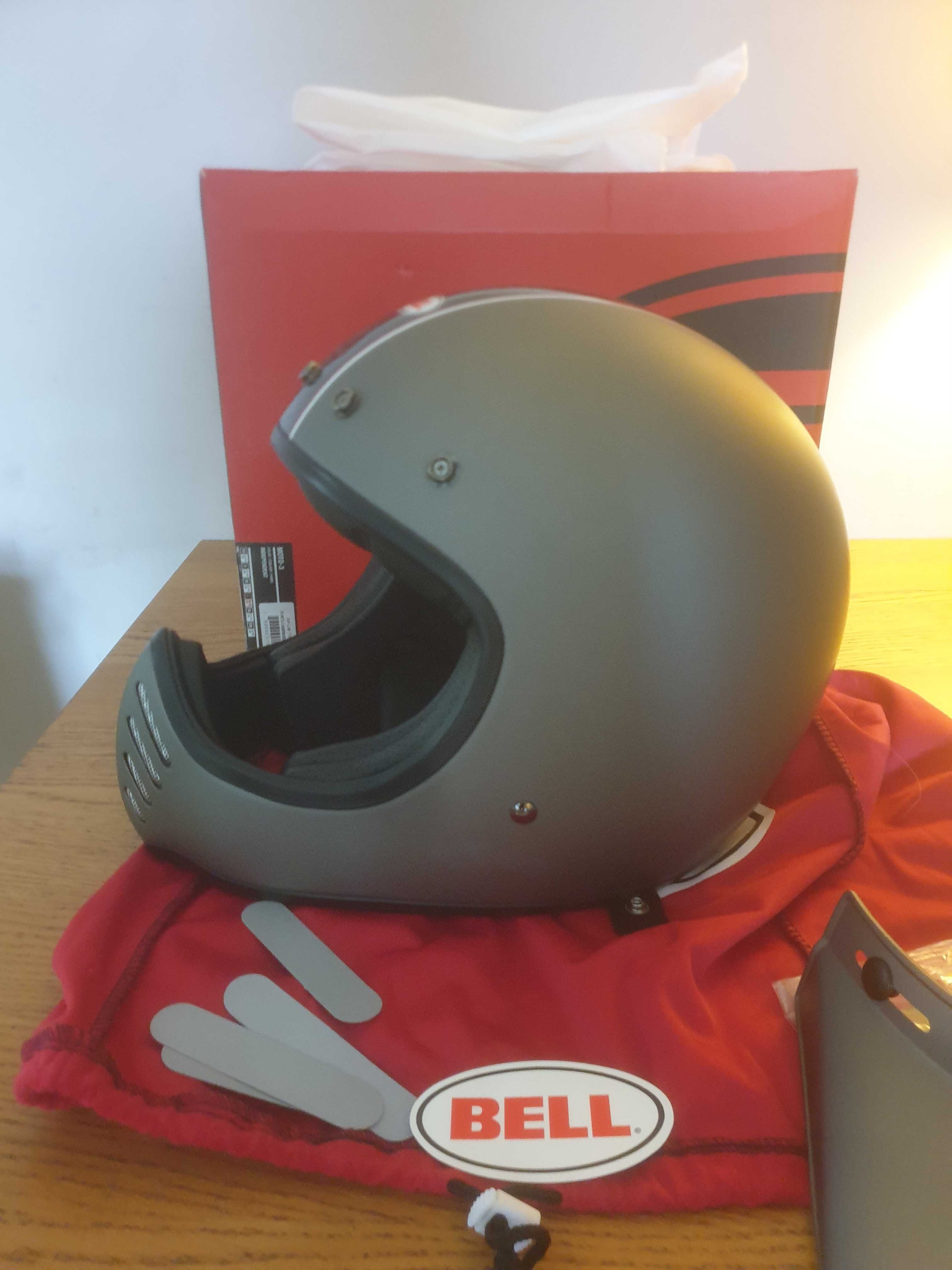 Capacete Bell Moto 3 Independent TAMANHO L NOVO