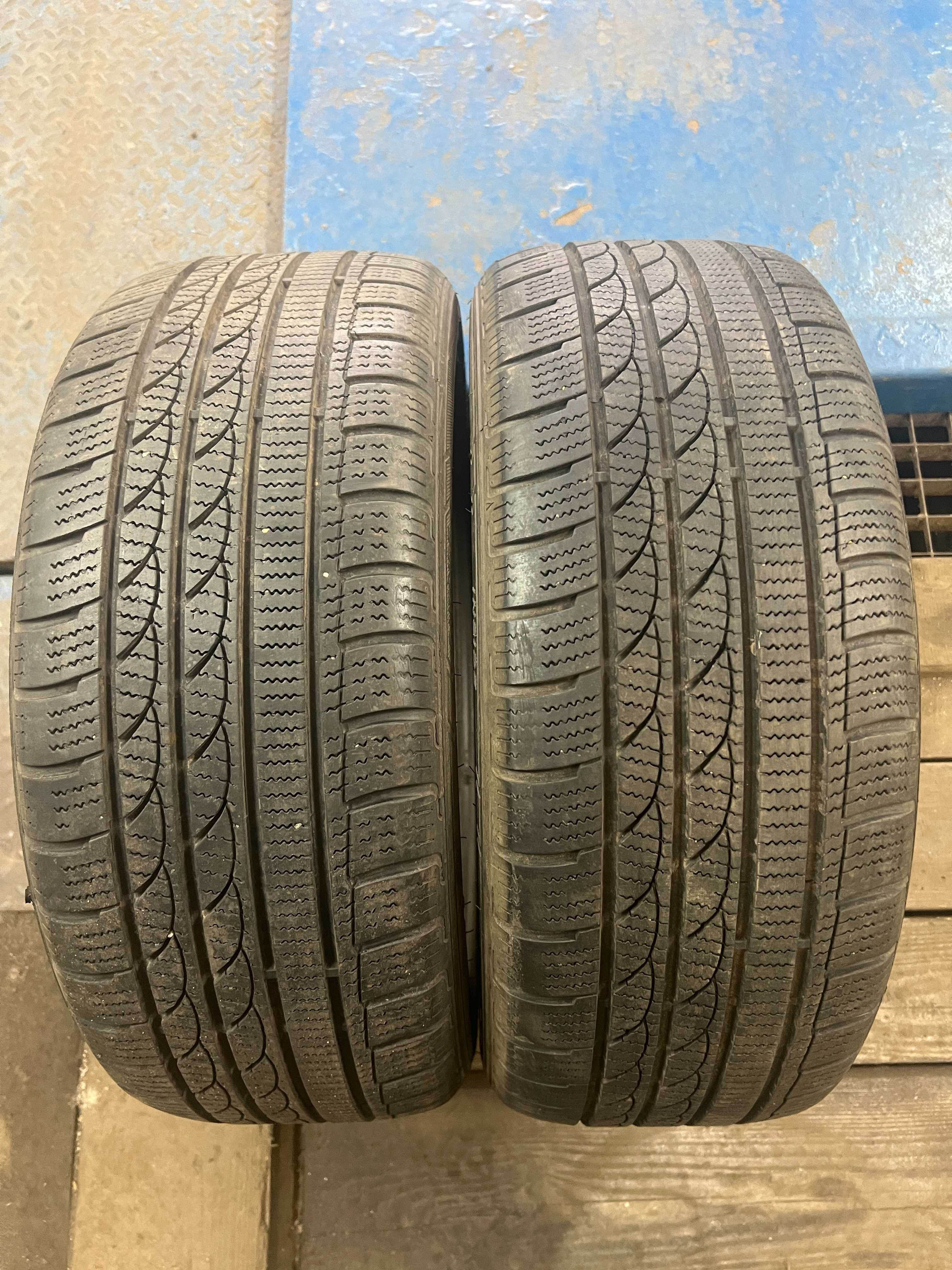205/50r16 imperial opony zimowe 2 szt bieznik 6 mm stan bdb