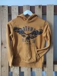 Bluza lindex kaptur chłopiec żółta 134/140