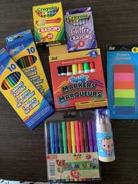 Продам канцтовары восковые карандаши маркеры crayola USA