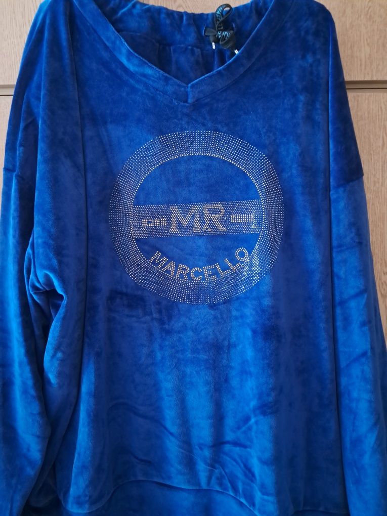 Dres welurowy r. 50/52
