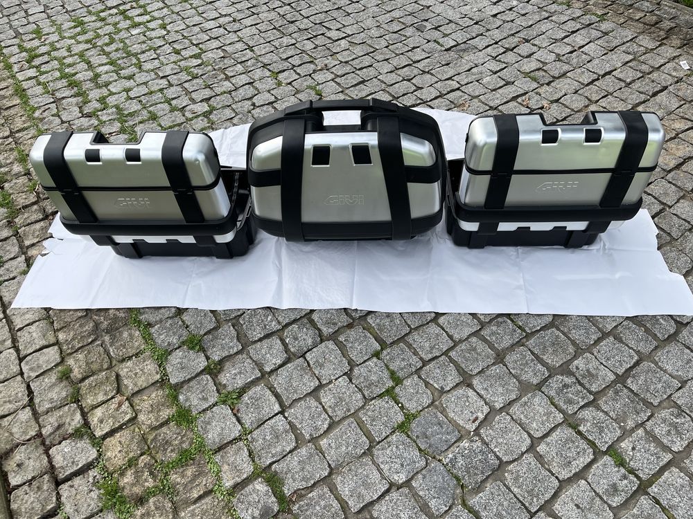 Conjunto 3 malas givi trekker