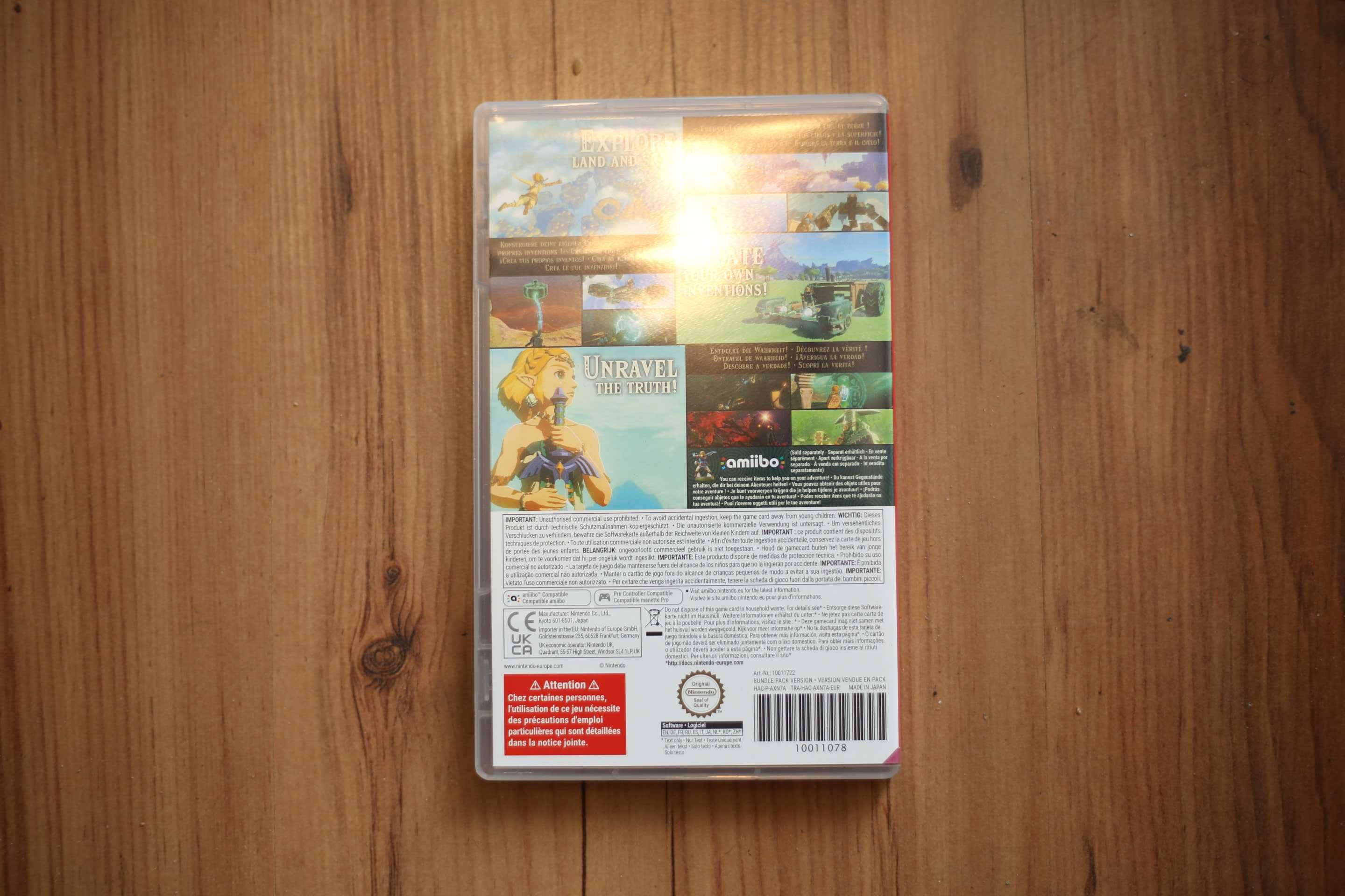 Gra Zelda Tears of the Kingdom Switch