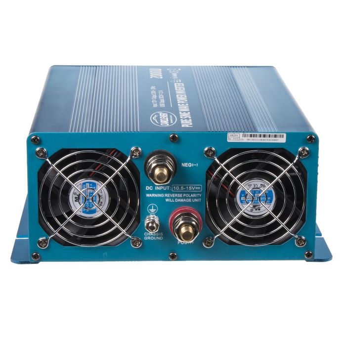 Інвертор 12/220 v 2000 W(2квт) чиста синусоїда, чехія