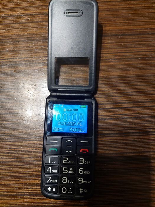 Telefon z klapką TLC dla seniora
