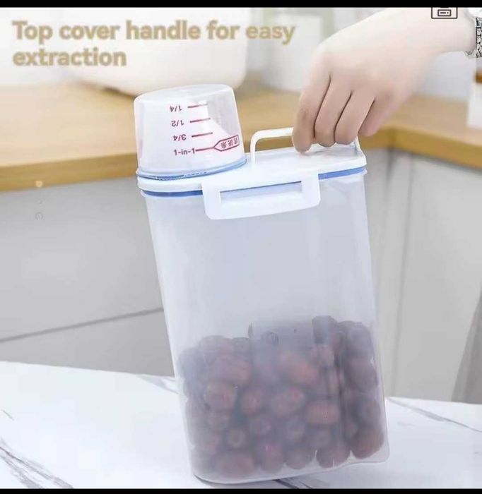 Pojemnik na zboża – duża pojemność, szczelne zamknięcie