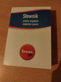 Słownik polsko-angielski i angielsko-polski Speak up prezent