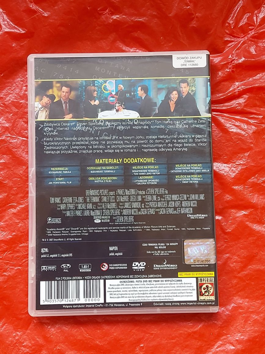 Płyta film DVD TERMINAL TOM Hans